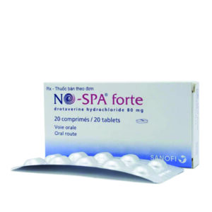 No-spa Forte 80mg Sanofi