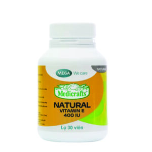 Medicrafts Natural Vitamin E 400 Iu